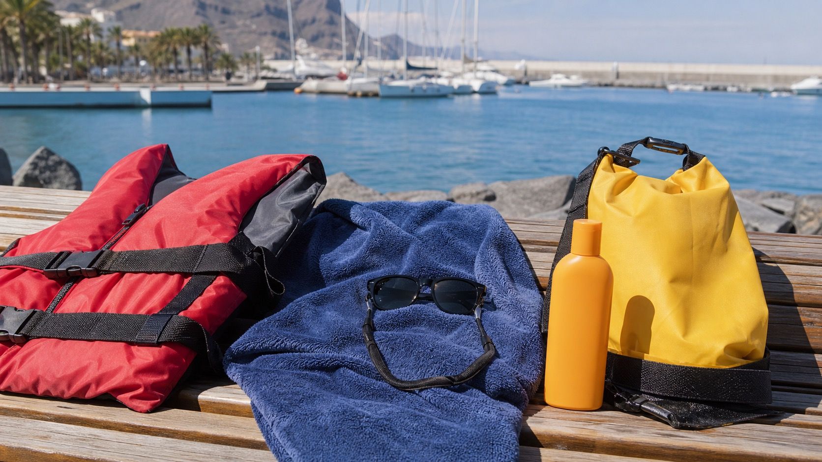 Qué llevar para una moto de agua en Tenerife: equipaje ligero y práctico